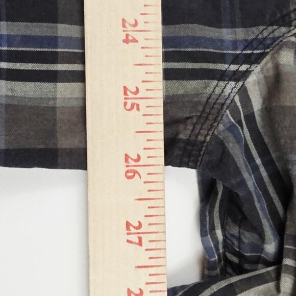 Legendary Whitetails Shirts Mens 2XL 2XT Blue Denim Plaid Western Lot of 2 Hunt - Picture 8 of 12